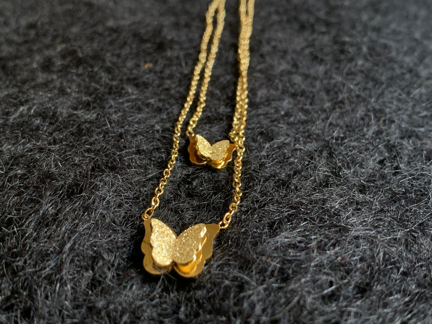 Twin Butterfly Pendant