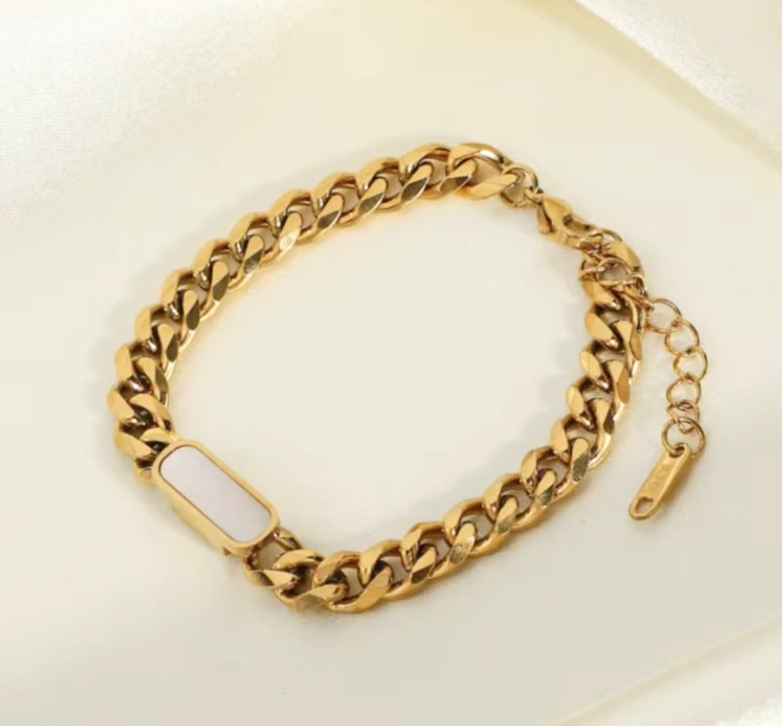 Onyx Bar Bracelet