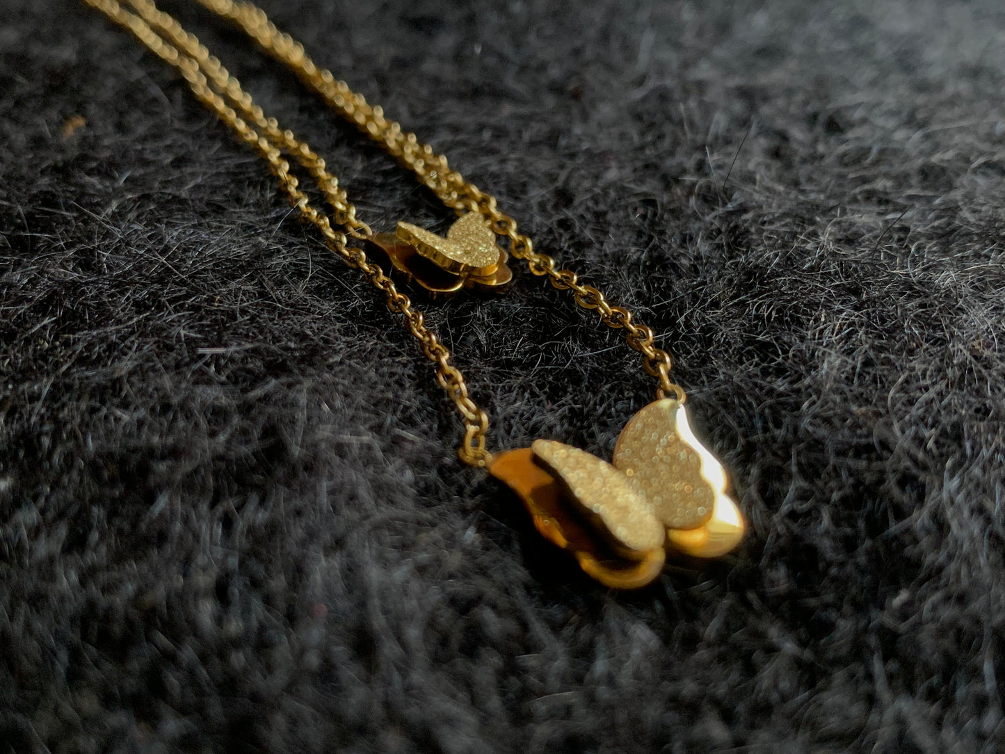 Twin Butterfly Pendant