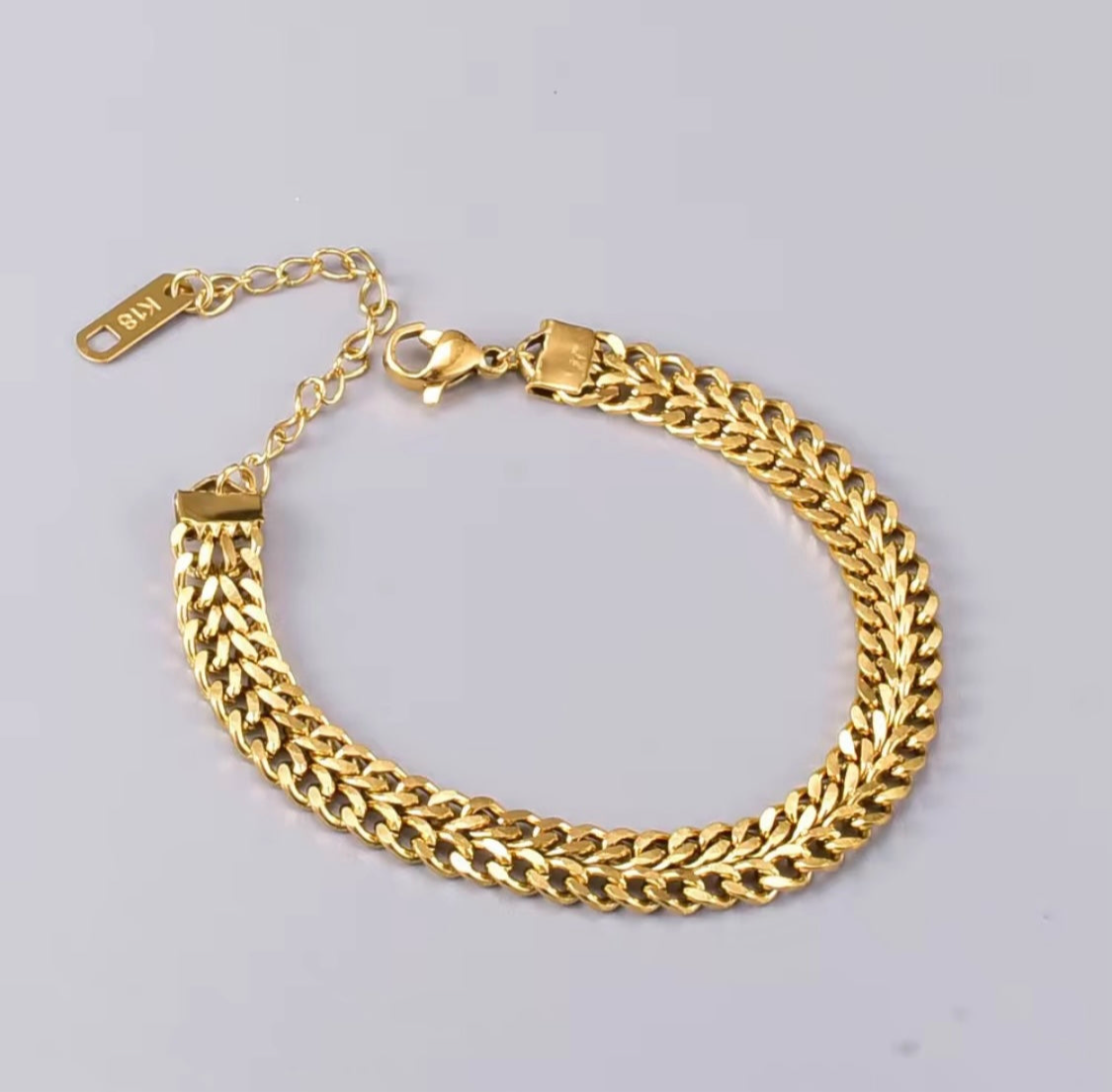 Titanium Gold Bracelet