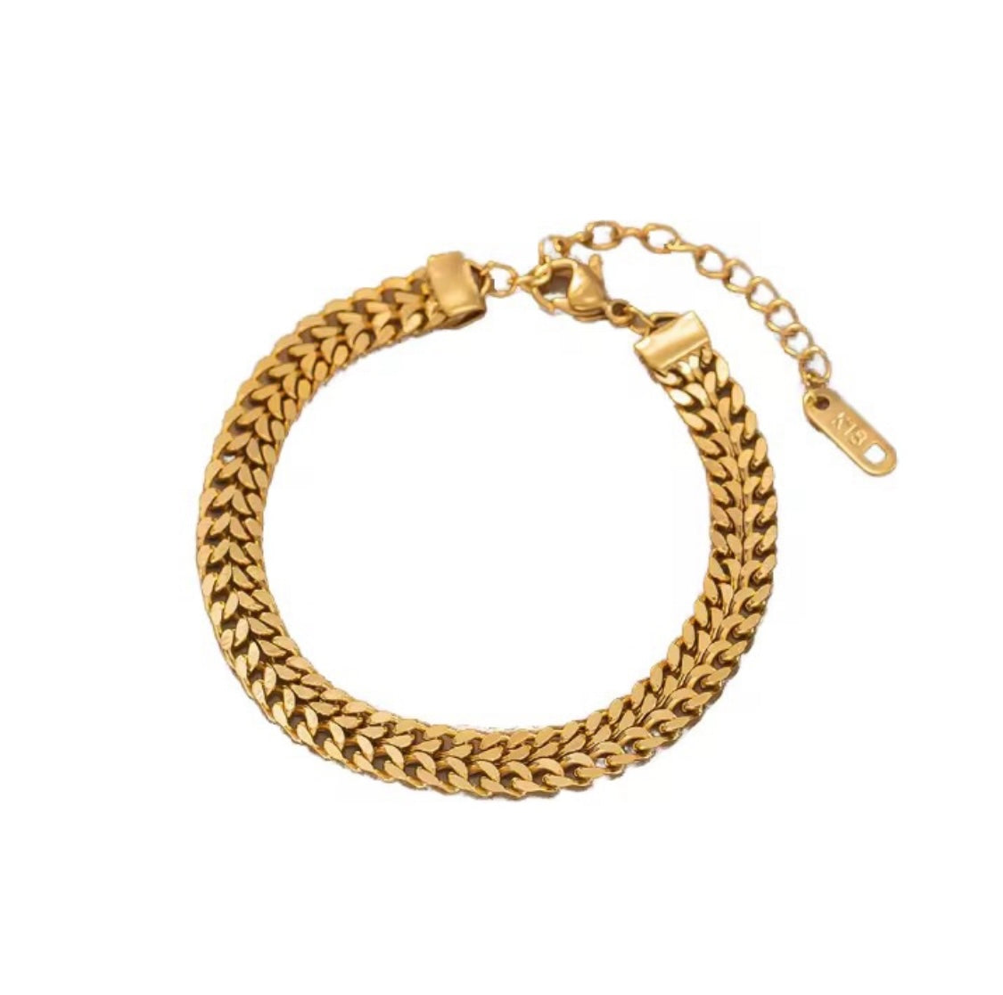Titanium Gold Bracelet