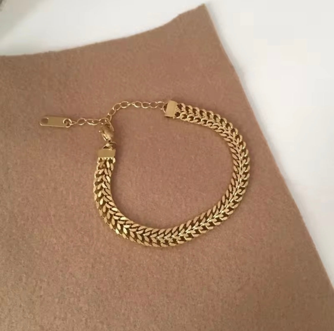 Titanium Gold Bracelet