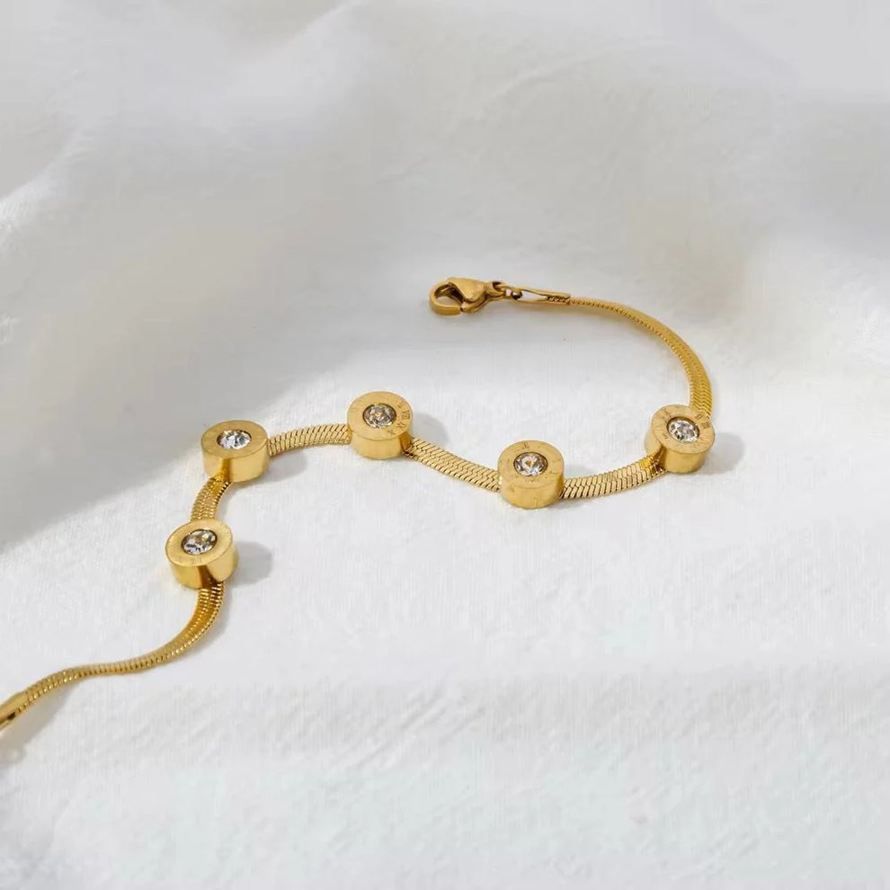 Cartier 5 Stones Bracelet