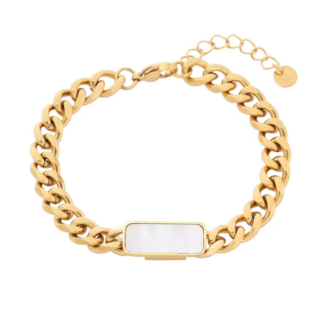 Onyx Bar Bracelet