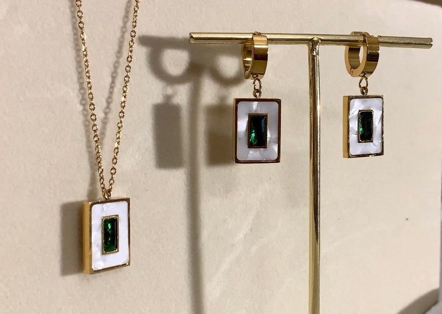 Emerald Gems Set