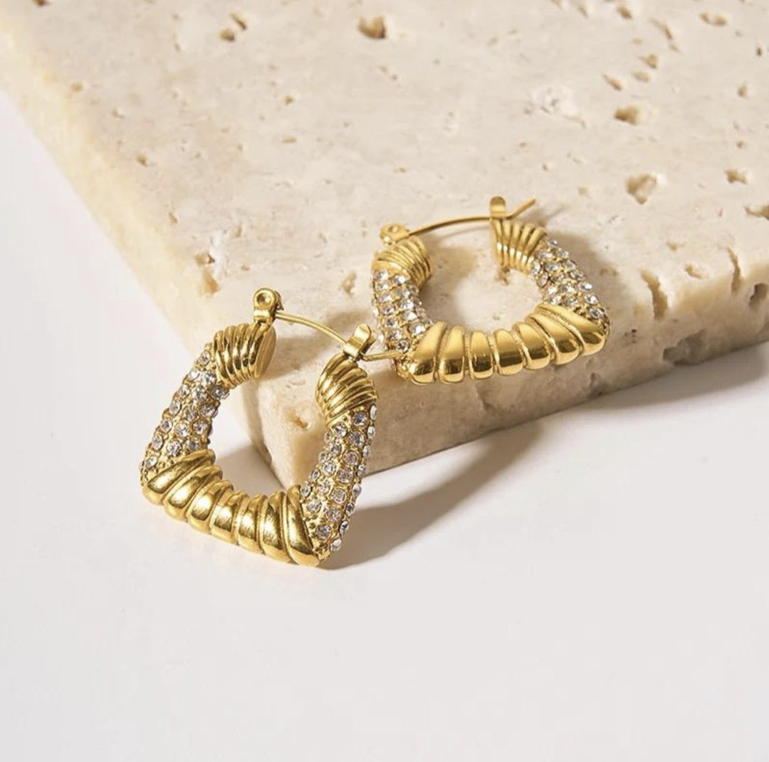 Twilight Charm Hoops