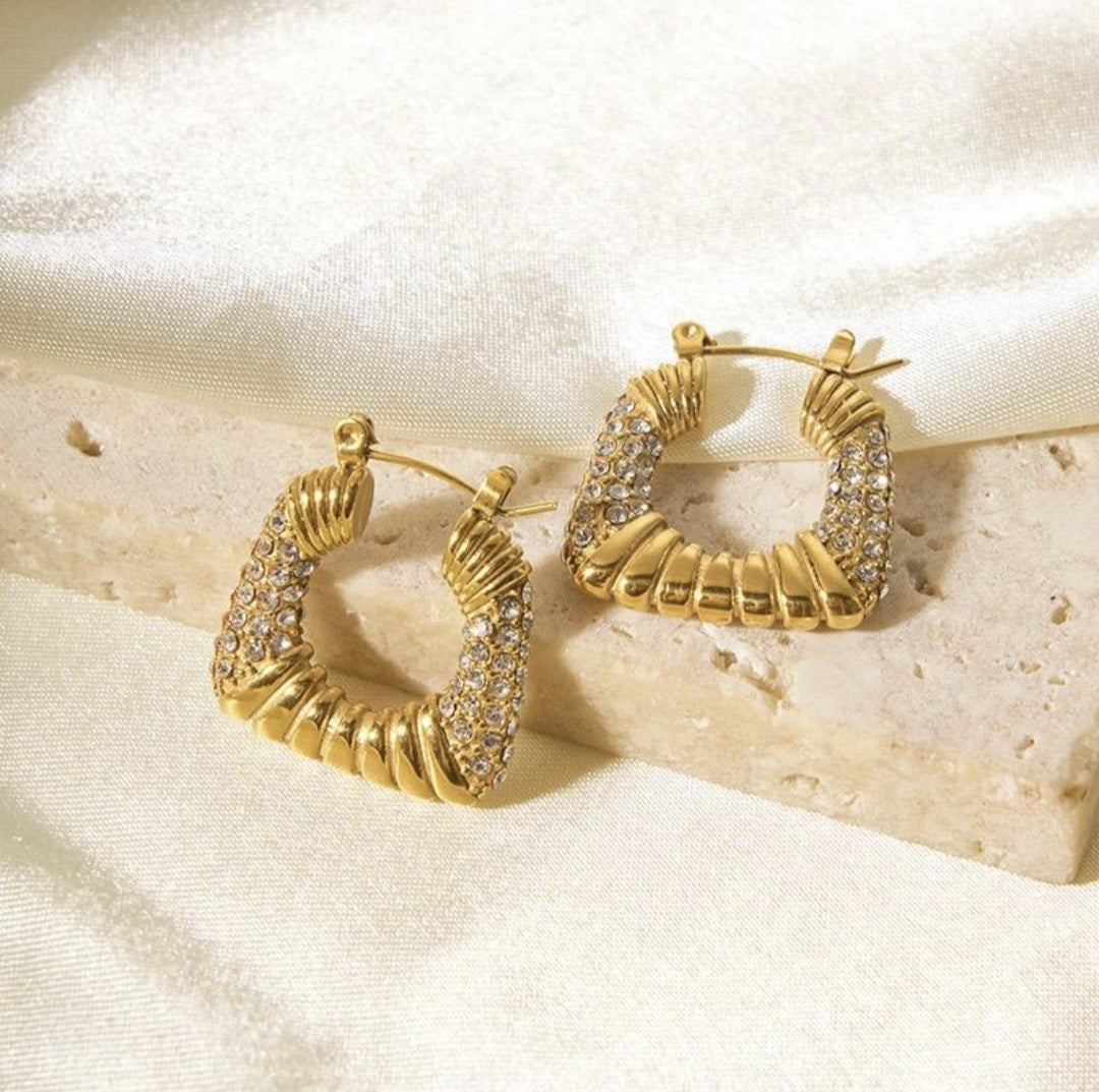 Twilight Charm Hoops