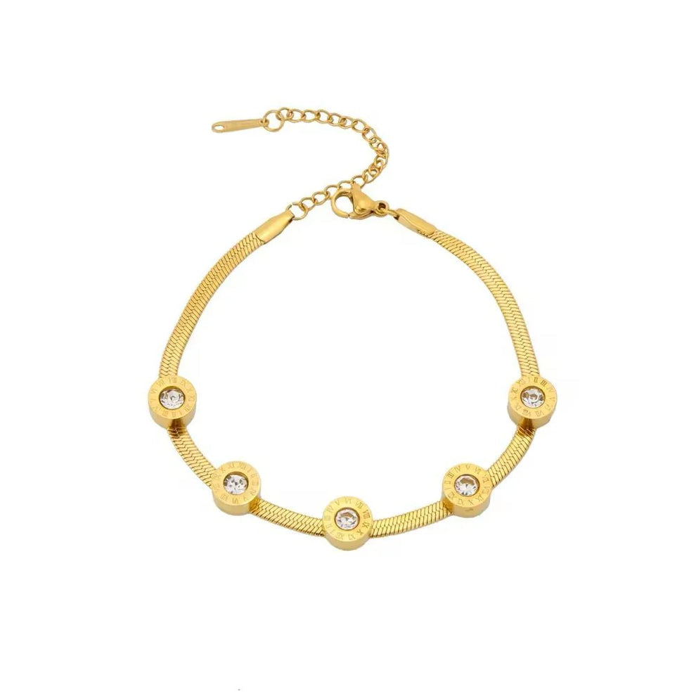 Cartier 5 Stones Bracelet