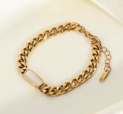 Onyx Bar Bracelet