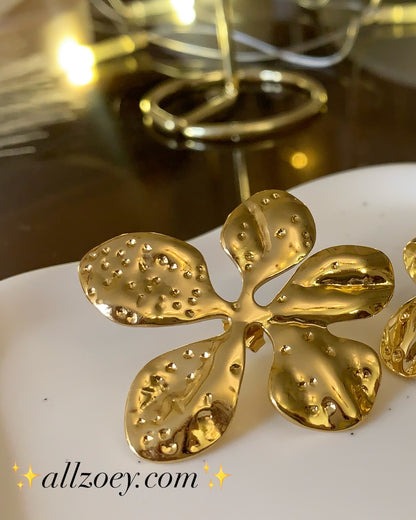Vintage Floral Studs