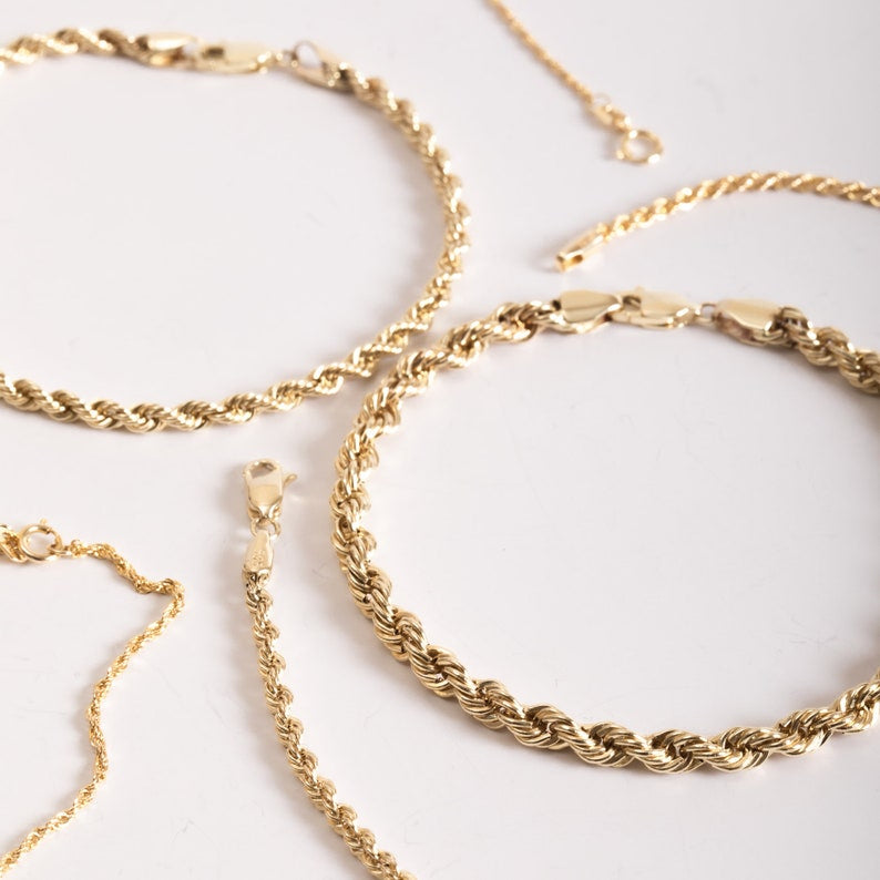 Twisted Gold Bracelet