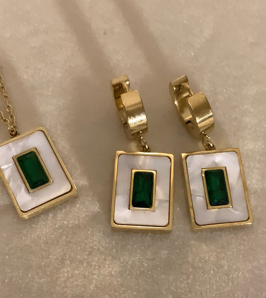 Emerald Gems Set