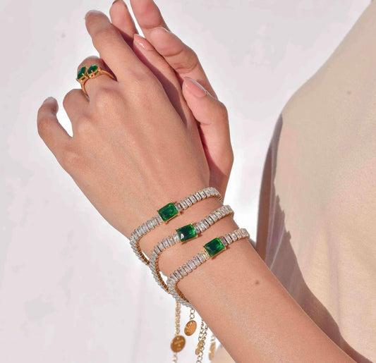 Emerald Bracalet