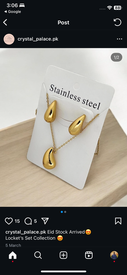 Droplet Golden Elegnace