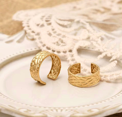 Honeycomb Ring (Adjustable)