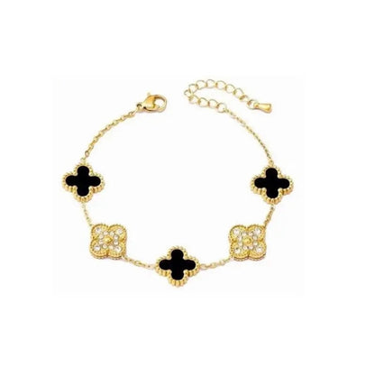 Zirconia Clocer Double Side Bracelet