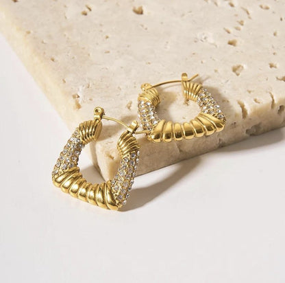 Twilight Charm Hoops