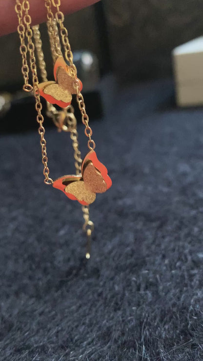 Twin Butterfly Pendant