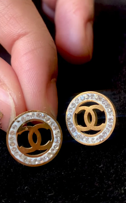 Chanel Diamond Studs